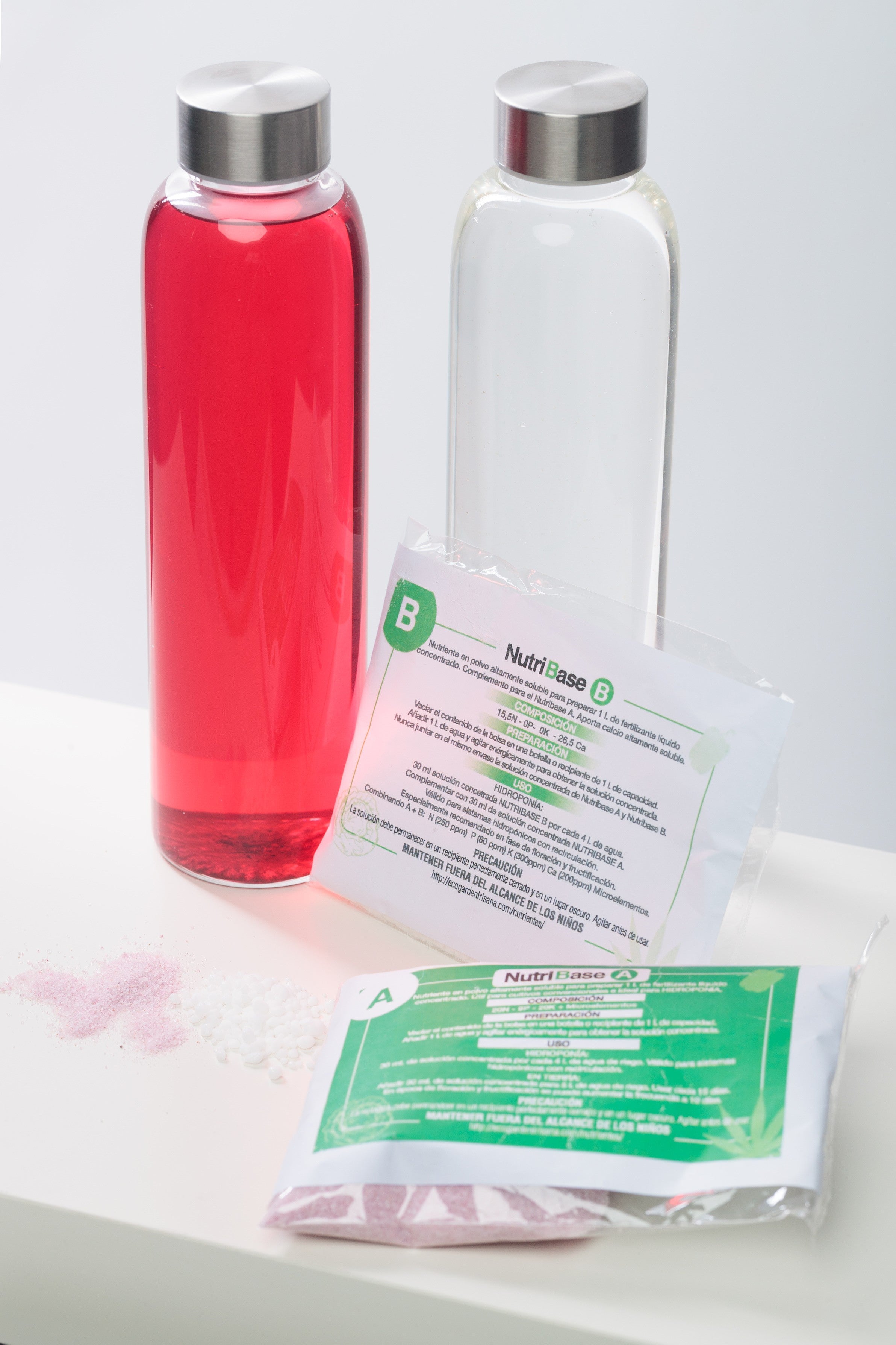 Fertilizante en polvo hidropónico Nutribase