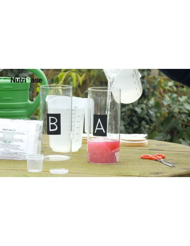 Fertilizante en polvo hidropónico Nutribase